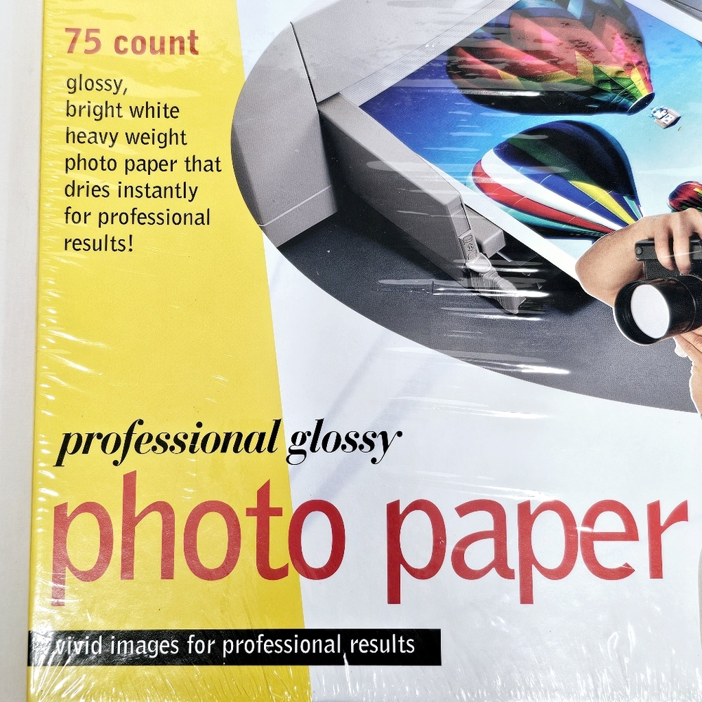 Officemax Premium Glossy Inkjet Photo Paper 75 Sheets 8.5x11" 9 Mil Professional - Picture 4 of 12